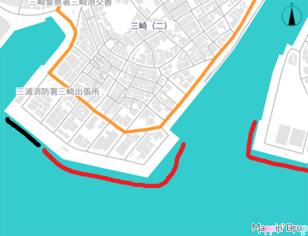 エギング  イカ釣り 花暮岸壁