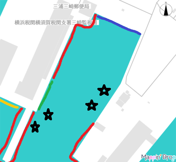 三崎水産物地方卸売市場前