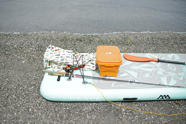 SUP(カヤック、ボート)エギングでイカを釣る