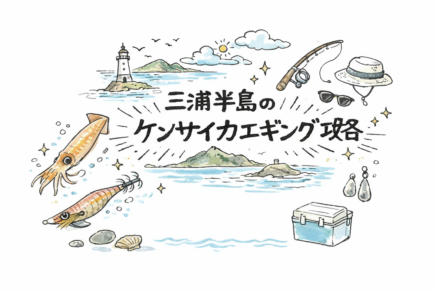 三浦半島のケンサキイカエギング攻略